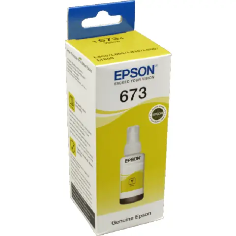Tusz Epson T6734 Yellow do drukarek (Oryginalny) [70 ml]